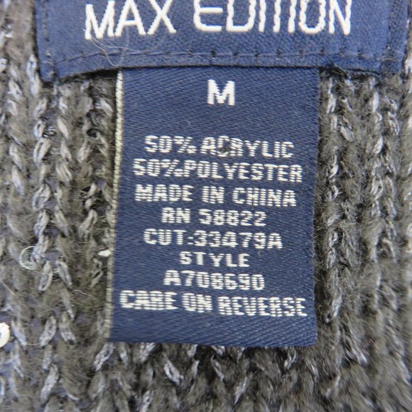 Dark Gray Sequined  Sweater .......225 - Picture 6 of 7